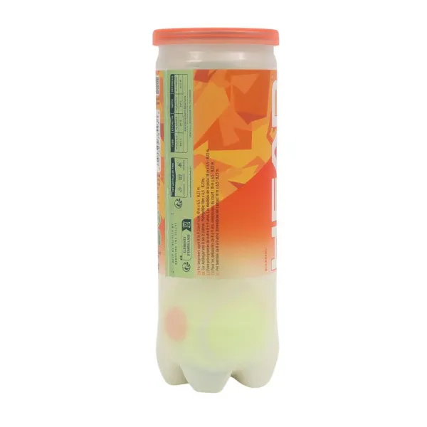 Мяч теннисный детский HEAD Stage 2 Orange, 578423,уп.3 шт, фетр,нат.резина,желто-оранжевый за 836.40 ₽ в Ростове-на-Дону