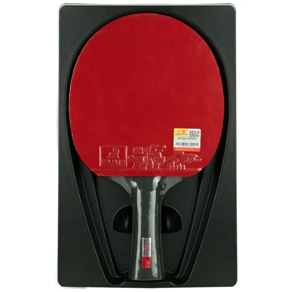 Ракетка для н/т DOUBLE FISH Black Carbon King Racket 3***, для професс.,ITTF Appr.,накл.2,1,мм за 4&nbsp;346.90 ₽ в Ростове-на-Дону