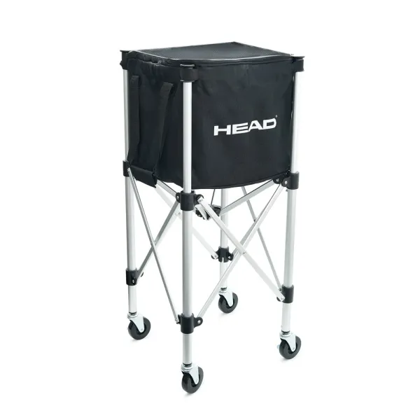 Корзина для теннисных мячей HEAD TT7003, на 125 мячей,с сумкой-переноской, складная, металл, черный за 6&nbsp;942.80 ₽ в Ростове-на-Дону