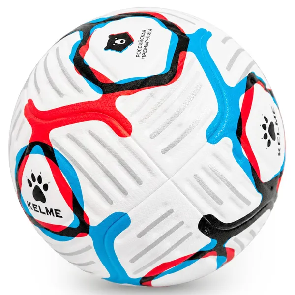Мяч футб. KELME Russian Premier League, 7601QU5216-100, р.5, FIFA Pro, 10п, ПУ, термосш, бел-син-кр за 10&nbsp;672.60 ₽ в Ростове-на-Дону