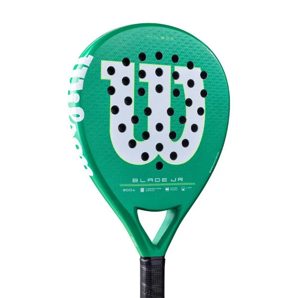 Ракетка для падела WILSON Blade Jr  V4 Padel, WR213811U0, для начин-х, стекловолокно, зеленый за 14&nbsp;934.50 ₽ в Ростове-на-Дону