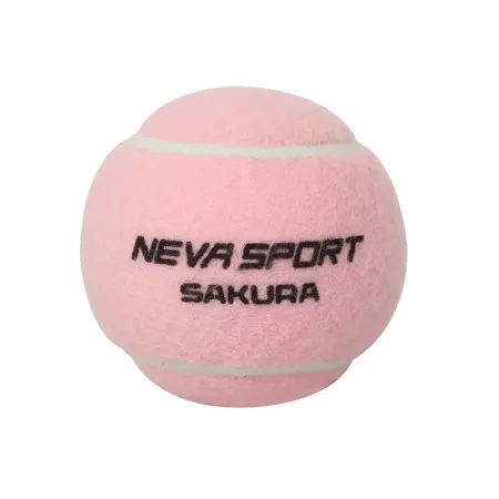 Мяч для падела NS Sakura, UAA2, уп.3 шт, сукно, нат.резина, розовый за 824.50 ₽ купить в Ростове-на-Дону