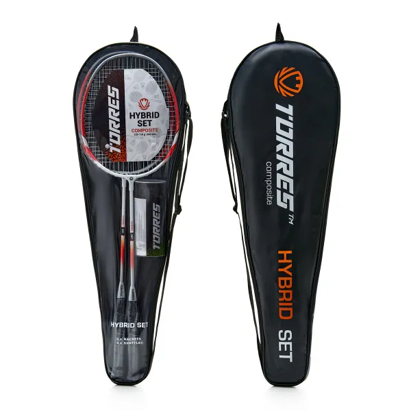 Набор для бадм. TORRES Hybrid Set, BD23505 для начинающ,стал. стерж, алюм. обод, со струнами, оранж за 1&nbsp;858.10 ₽ в Ростове-на-Дону