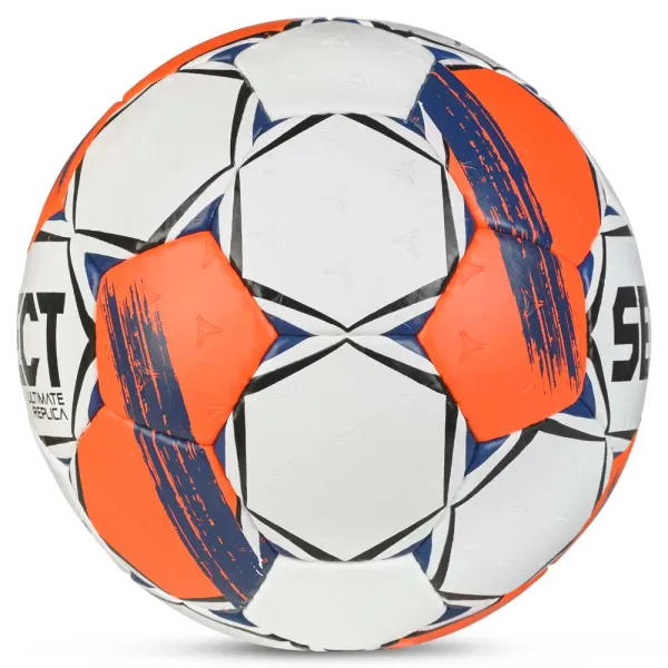 Мяч ганд. SELECT Ultimate Replica v25, 3572858745, р.3(Senior), ПУ,руч.сш, бел-оранж-т.син за 5&nbsp;373.70 ₽ в Ростове-на-Дону