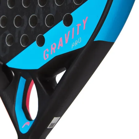 Ракетка для падела HEAD Gravity Pro 2022, 228162,для продв.игр., карбон, стекловолокно,черн-сине-роз за 16&nbsp;138.10 ₽ купить в Ростове-на-Дону