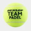 Мяч для падела Dunlop Team Padel, 601553, уп.3 шт, сукно, нат.резина,желтый за 1&nbsp;110.10 ₽ купить в Ростове-на-Дону