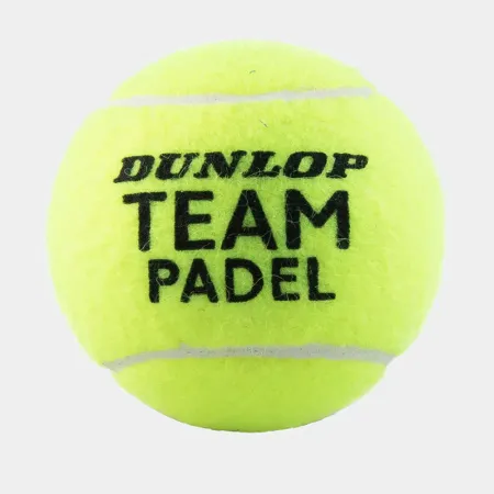 Мяч для падела Dunlop Team Padel, 601553, уп.3 шт, сукно, нат.резина,желтый за 1&nbsp;110.10 ₽ купить в Ростове-на-Дону