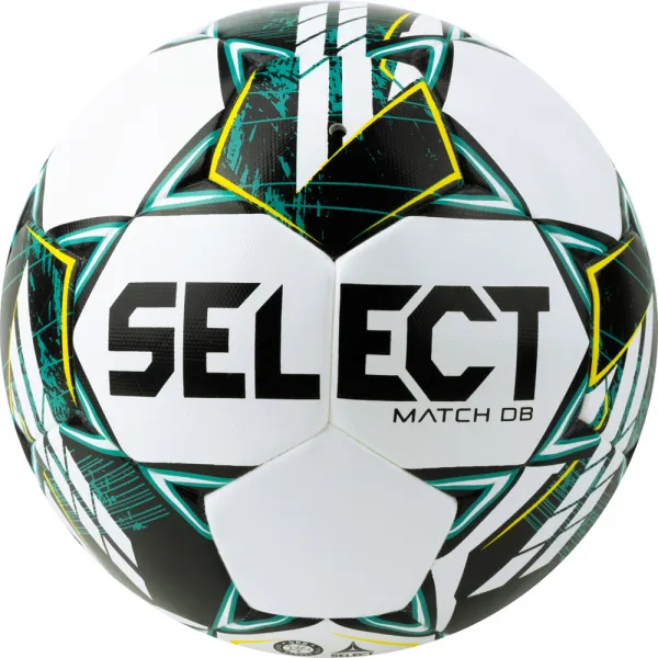 Мяч футб. SELECT Match DВ V23, 0575360004,р.5, FIFA Basic, 32п, ПУ, гибр.сш., бело-зелено-черн за 5&nbsp;875.20 ₽ в Ростове-на-Дону