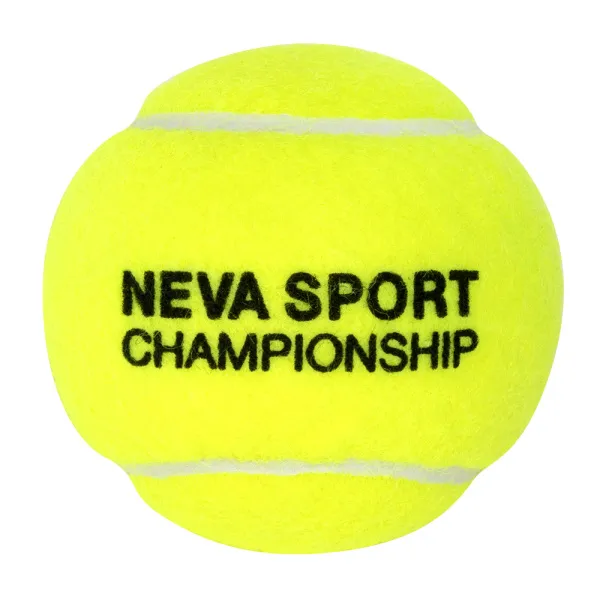 Мяч теннисный NS Championship 3B, 124001, уп.3шт, сукно, нат.резина, желтый за 646 ₽ в Ростове-на-Дону