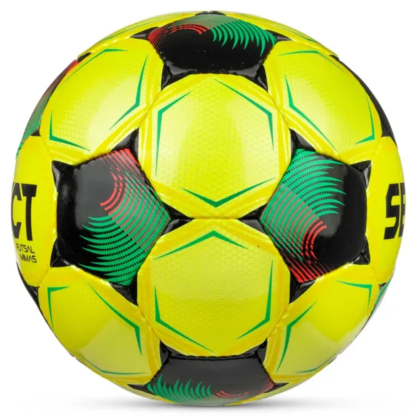 Мяч футзал. SELECT Futsal Mimas V26, 1053471007, р.4,FIFA Basic, 32п, ПУ, руч.сш, желто-зелено-черн. за 6&nbsp;113.20 ₽ в Ростове-на-Дону