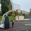Баскетбольная стойка мобильная складная на пружинах вынос 2,25 м c противовесом ZAVODSPORTA за 530&nbsp;660 ₽ купить в Ростове-на-Дону