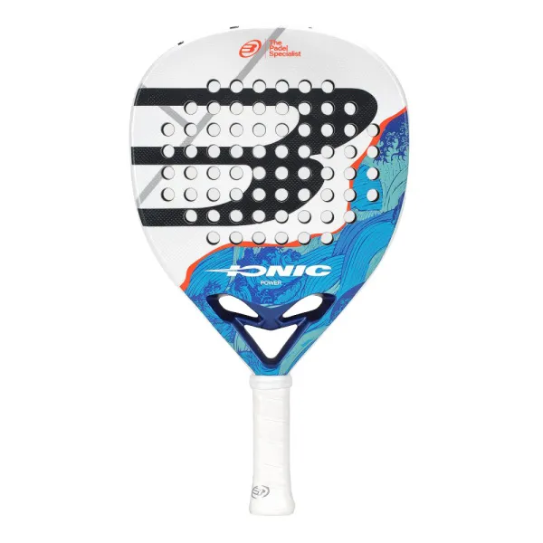 Ракетка для падела BULLPADEL Ionic Power 26, 494411, для продв. игроков, стекловолокно, сине-белый за 28&nbsp;944.20 ₽ в Ростове-на-Дону