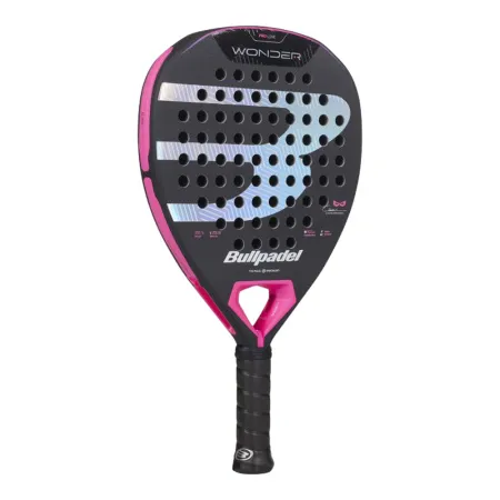Ракетка для падела BULLPADEL Wonder 27, 497250, для продв.игроков, стекловолокно, карбон, черно-роз за 42&nbsp;969.20 ₽ купить в Ростове-на-Дону