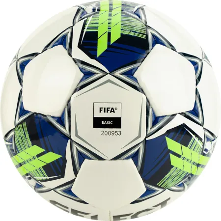 Мяч футзал. SELECT Futsal Master Shiny V22, 1043460004, р.4, Basic,32п, гл.ПУ, руч.сш,бел-син-зел за 7&nbsp;539.50 ₽ купить в Ростове-на-Дону