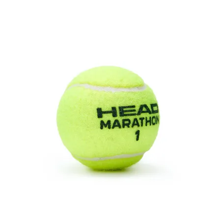 Мяч теннисный HEAD Marathon 3B, 578183, крафт. упак.3шт, без давления, фетр, нат.резина,желтый за 1&nbsp;055.70 ₽ купить в Ростове-на-Дону