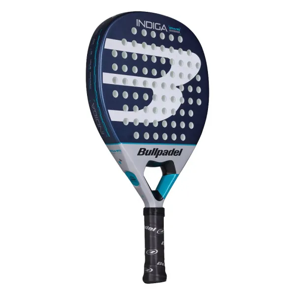 Ракетка для падела BULLPADEL Indiga Power 26, 494416, для начинающих, стекловолокно, темносине-серый за 14&nbsp;672.70 ₽ в Ростове-на-Дону