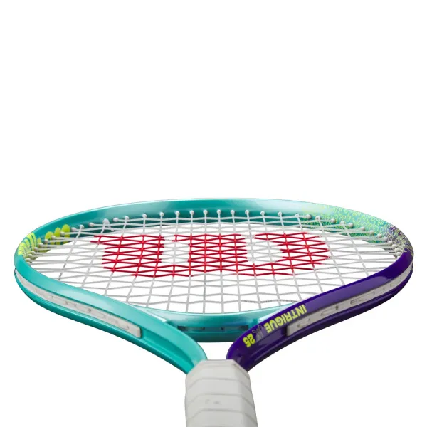 Ракетка б/т дет. Wilson Intrigue Jr 25, WR180310U, для детей 9-10лет, алюминий,со струн., бирюз-фиол за 5&nbsp;271.70 ₽ в Ростове-на-Дону