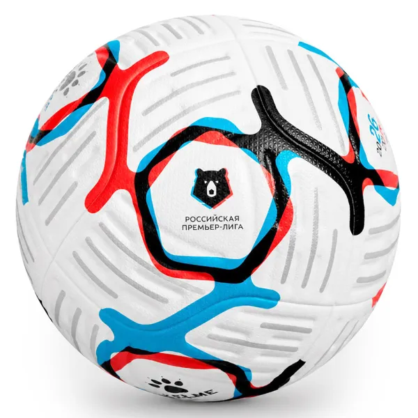 Мяч футб. KELME Russian Premier League, 7601QU5216-100, р.5, FIFA Pro, 10п, ПУ, термосш, бел-син-кр за 10&nbsp;672.60 ₽ в Ростове-на-Дону