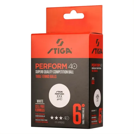 Мяч для наст. тенниса Stiga Perform 3***, 40+, 1113-2110-06, пластик, ITTF Appr., уп.6 шт, бел за 2&nbsp;121.60 ₽ купить в Ростове-на-Дону