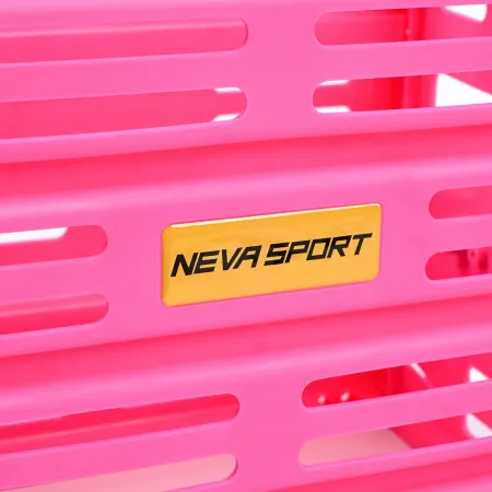 Корзина для теннисных мячей NEVA SPORT, UEA1_P, на 75 мячей, пластик, розовый за 5&nbsp;778.30 ₽ купить в Ростове-на-Дону