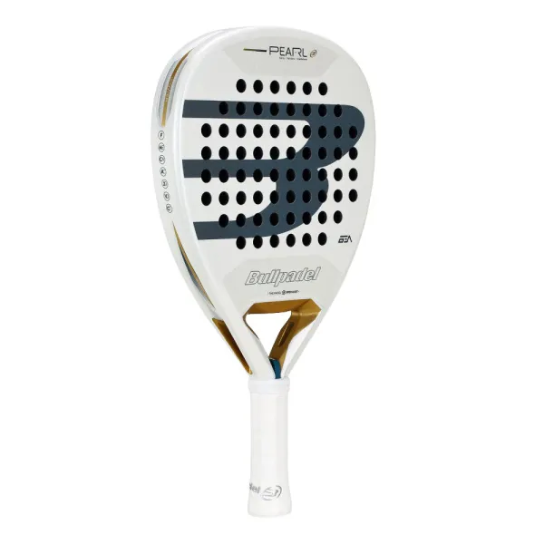 Ракетка для падела BULLPADEL Pearl 26, 493804, для профессионалов, карбон, бело-серый за 35&nbsp;929.50 ₽ в Ростове-на-Дону