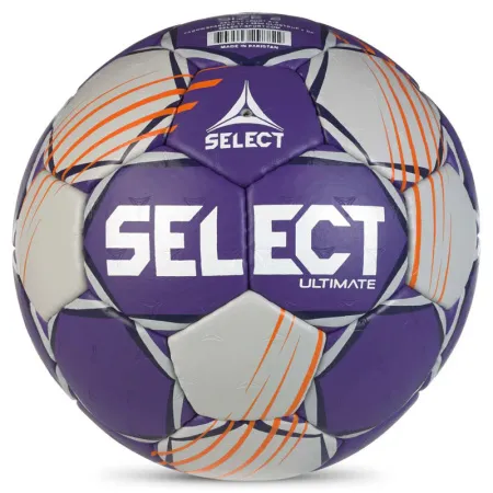 Мяч ганд. SELECT Ultimate Official EHF V24, 1612858999, Senior(р.3), EHF Appr, ПУ, руч.сш, фиол-сер за 15&nbsp;504 ₽ купить в Ростове-на-Дону
