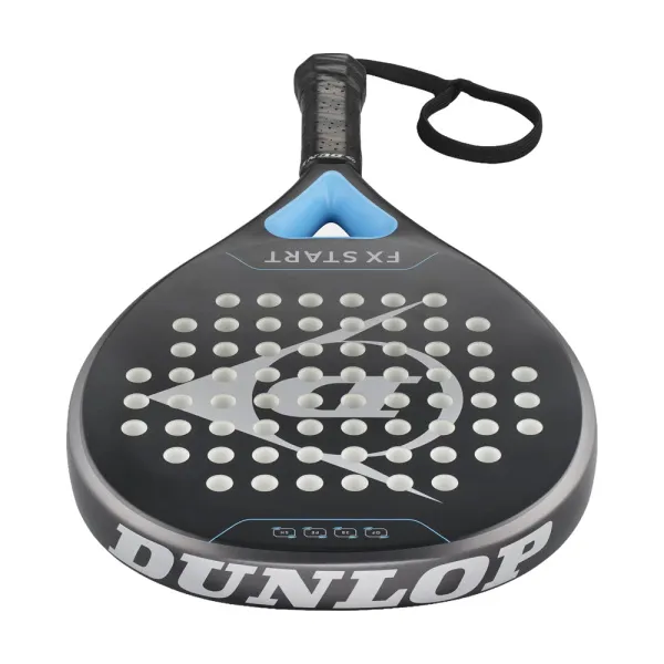 Ракетка для падела Dunlop FX Start, 10370737, для начинающих, гибрид, графит, черно-синий за 13&nbsp;175 ₽ в Ростове-на-Дону