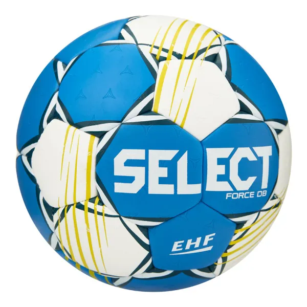 Мяч ганд. SELECT HB FORCE DB V25, 1622858205, Senior (р.3), EHF Appr,ПУ, гибр.сш., сине-белый за 8&nbsp;438.80 ₽ в Ростове-на-Дону