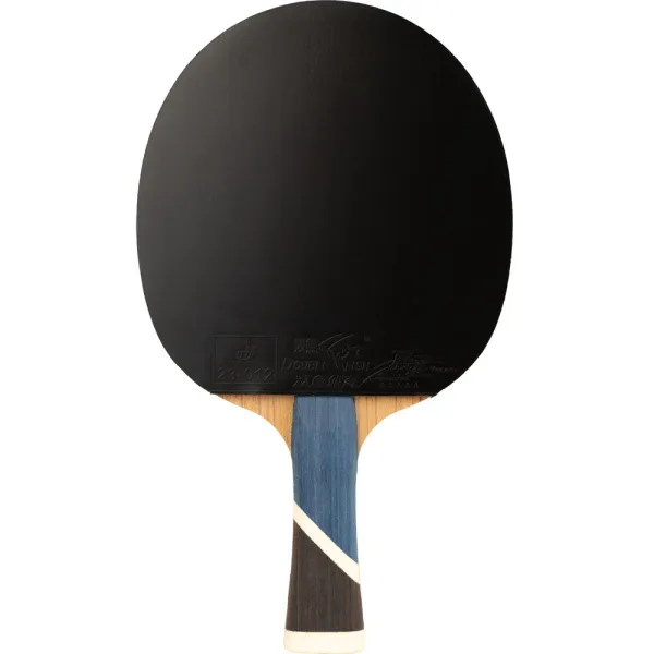Ракетка для н/т DOUBLE FISH 5A+C, для продвин, ITTF Appr, накл. 2,1 мм, конич. ручка+ 2 мяча V40+мм за 2&nbsp;779.50 ₽ в Ростове-на-Дону