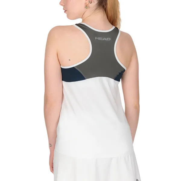 СЦ*Майка жен. HEAD Club 22 Tank Top W 814461-WHDB-L, р.L, 92% полиэстер, 8% эластан, белый за 3&nbsp;500.30 ₽ в Ростове-на-Дону