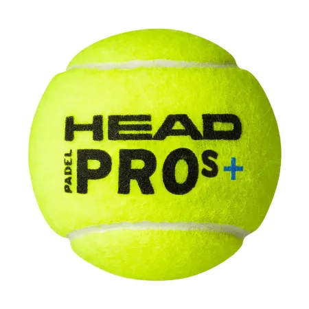 Мяч для падела HEAD Padel Pro S+, 540303, уп.3 шт, FIP Approved, войлок,нат.резина,желтый за 933.30 ₽ купить в Ростове-на-Дону