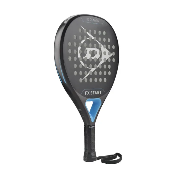 Ракетка для падела Dunlop FX Start, 10370737, для начинающих, гибрид, графит, черно-синий за 13&nbsp;175 ₽ в Ростове-на-Дону
