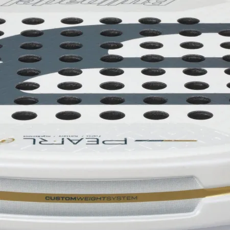 Ракетка для падела BULLPADEL Pearl 26, 493804, для профессионалов, карбон, бело-серый за 35&nbsp;929.50 ₽ купить в Ростове-на-Дону