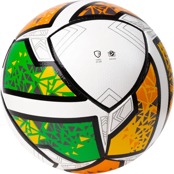 Мяч футзал. TORRES Futsal Club, FS323764, р.4, 10 пан. ПУ, 4 под. сл, гибрид. сш. бело-зел-оранж за 2&nbsp;264.40 ₽ в Ростове-на-Дону