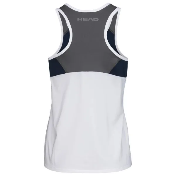 СЦ*Майка жен. HEAD Club 22 Tank Top W 814461-WHDB-L, р.L, 92% полиэстер, 8% эластан, белый за 3&nbsp;500.30 ₽ в Ростове-на-Дону