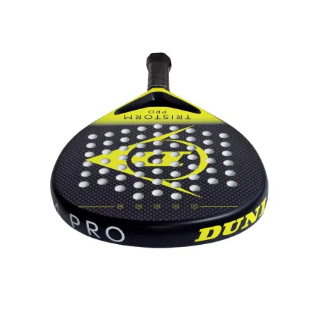 Ракетка для падела Dunlop Tristorm Pro, 10359946, для опытных игроков, графит, черно-желтый за 19&nbsp;643.50 ₽ купить в Ростове-на-Дону