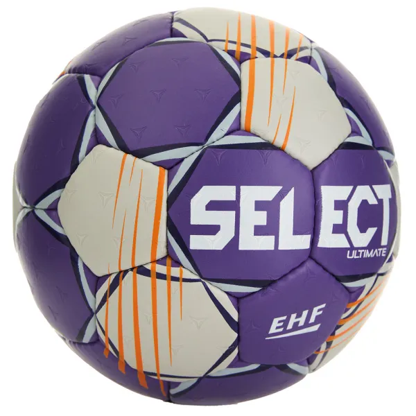 Мяч ганд. SELECT Ultimate Official EHF V24, 1612858999, Senior(р.3), EHF Appr, ПУ, руч.сш, фиол-сер за 15&nbsp;504 ₽ в Ростове-на-Дону