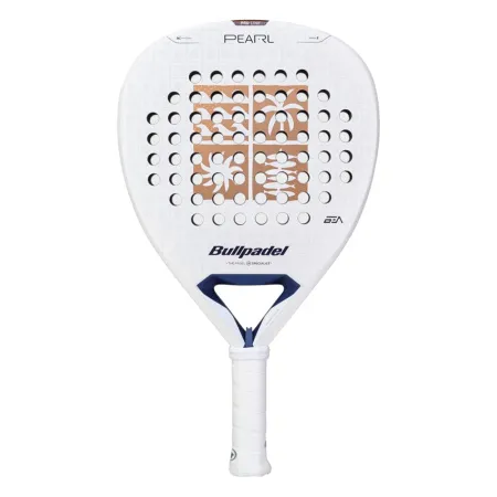 Ракетка для падела BULLPADEL Pearl 27, 497249, для проф-в, стекловолокно,карбон, бело-золотистый за 44&nbsp;319 ₽ купить в Ростове-на-Дону