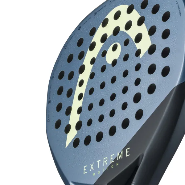 Ракетка для падела HEAD Extreme Motion, 223135, для профессионалов, углеродное волокно, темно-синий за 26&nbsp;894 ₽ в Ростове-на-Дону
