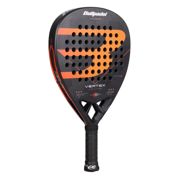 Ракетка для падела BULLPADEL Vertex Advance, 494414, для проф. и любителей, карбон, черно-оранжевый за 21&nbsp;559.40 ₽ в Ростове-на-Дону