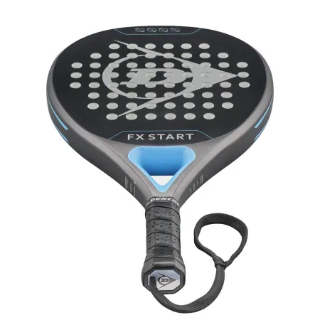 Ракетка для падела Dunlop FX Start, 10370737, для начинающих, гибрид, графит, черно-синий за 13&nbsp;175 ₽ купить в Ростове-на-Дону